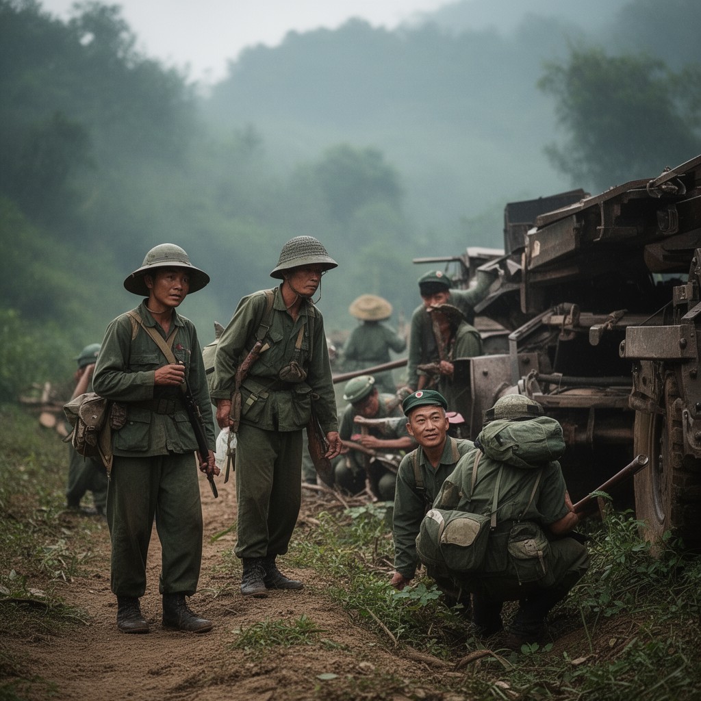 AI-generated illustration of Viet Minh