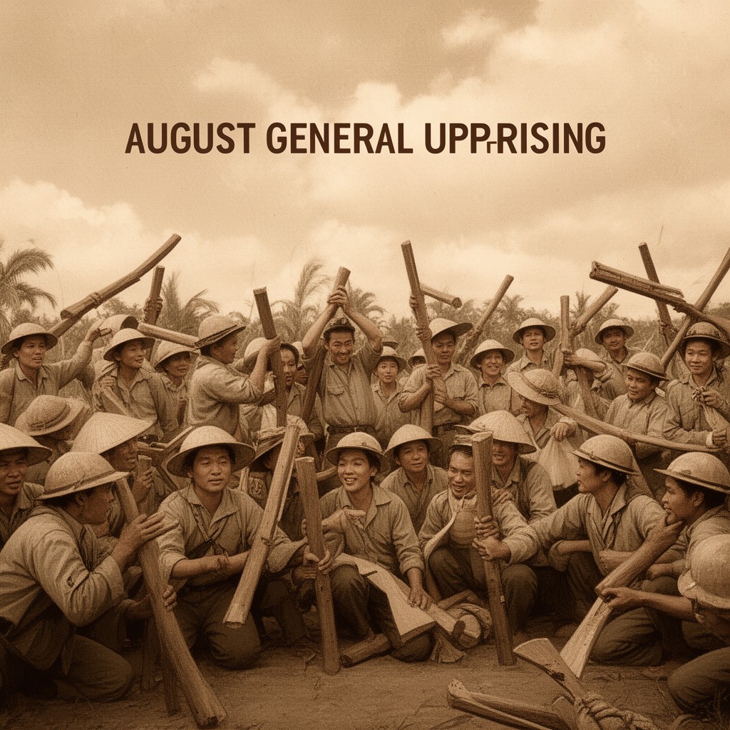 AI-generated illustration of August General Uprising