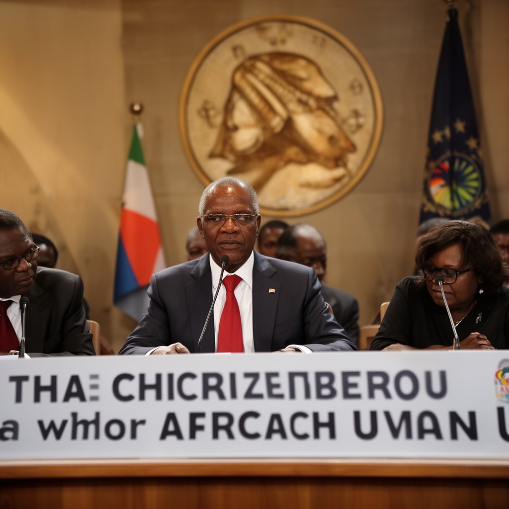 AI-generated illustration of Chairperson of the African Union