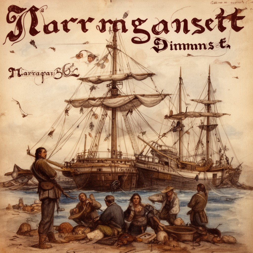 AI-generated illustration of Narragansett