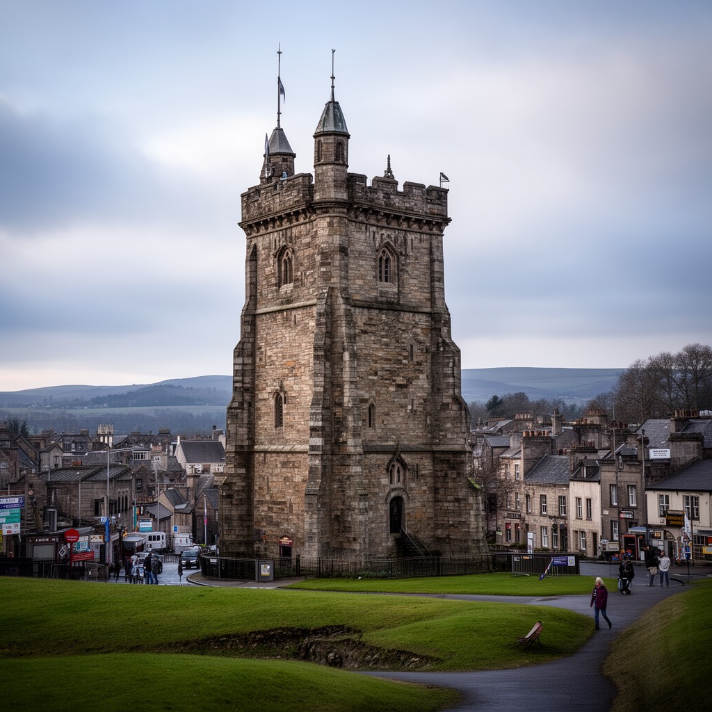 AI-generated illustration of Brechin