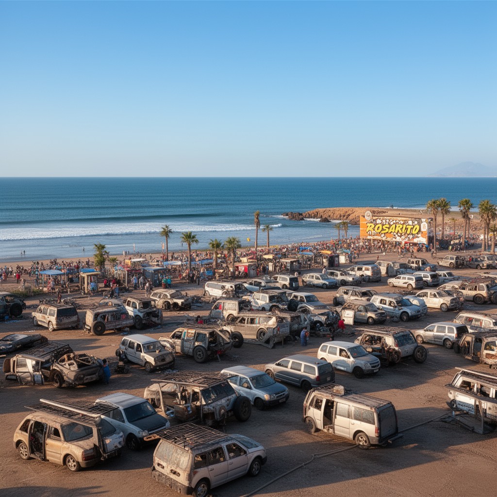 AI-generated illustration of Rosarito