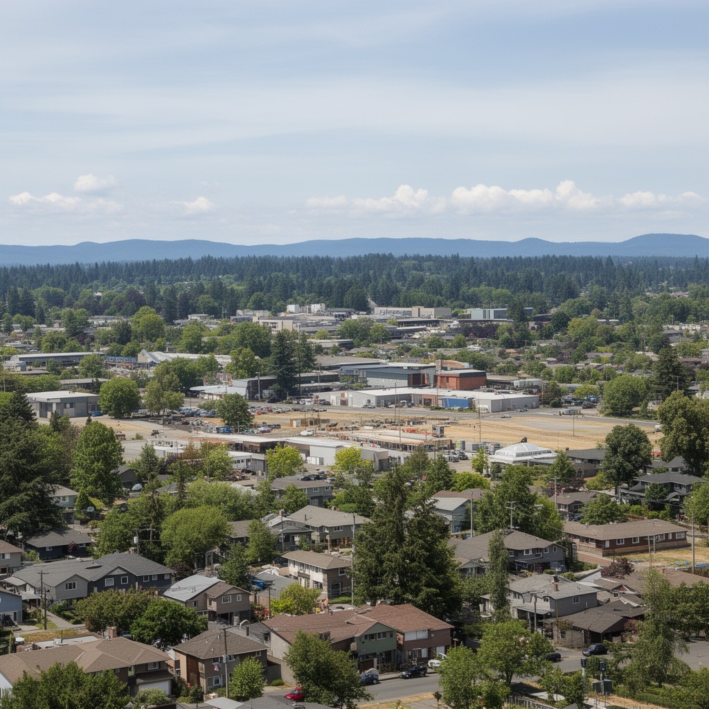 AI-generated illustration of Cedar Mill, Oregon