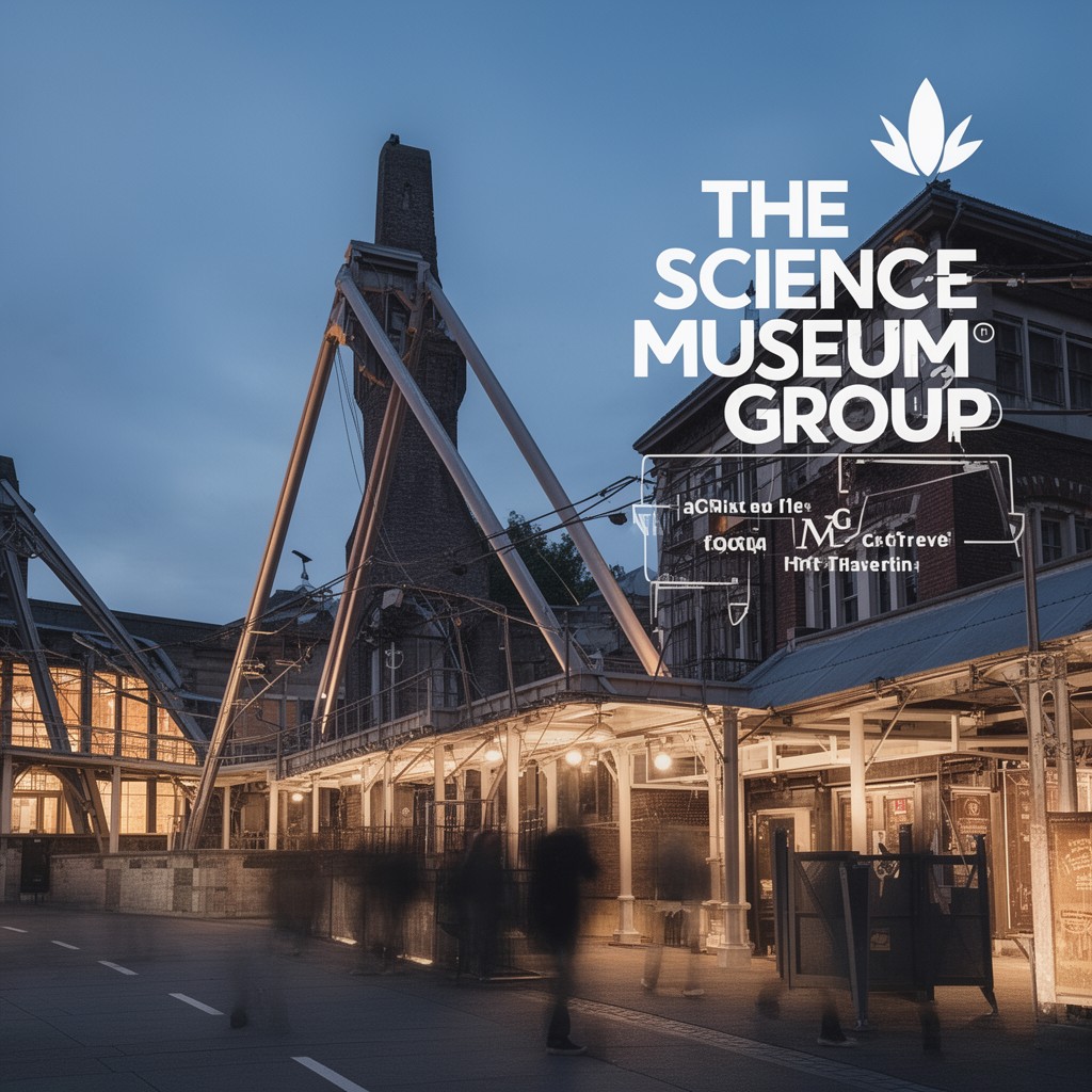 AI-generated illustration of Science Museum Group