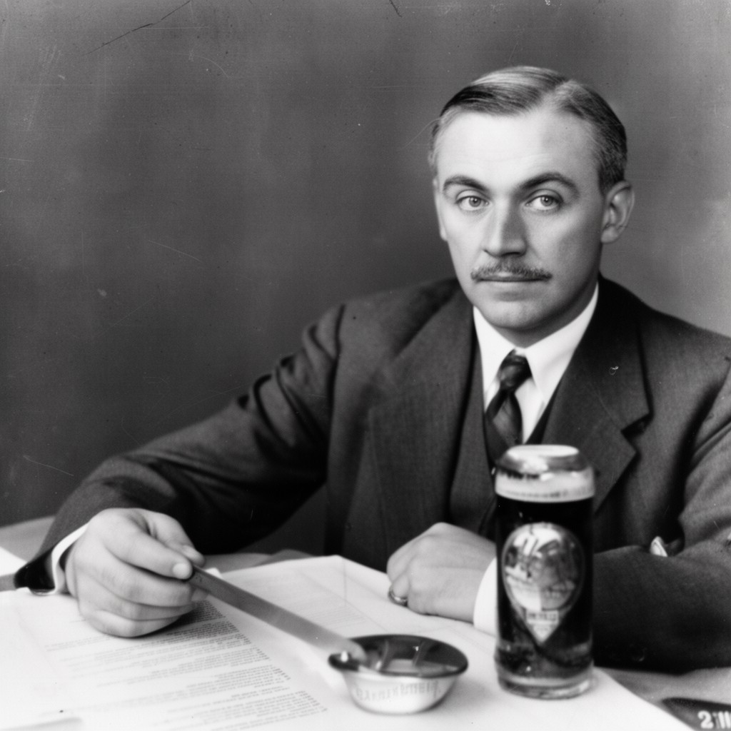 AI-generated illustration of Gustav von Kahr