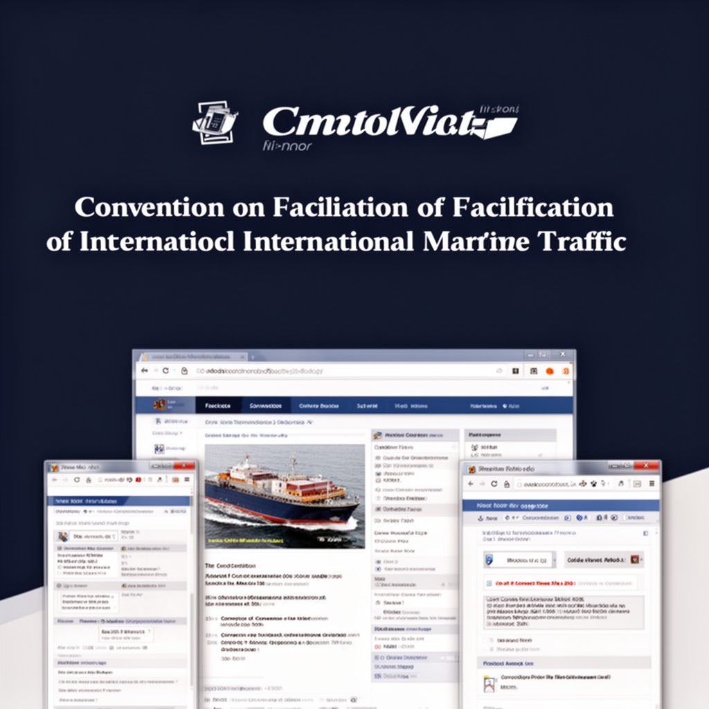AI-generated illustration of Convention on Facilitation of International Maritime Traffic