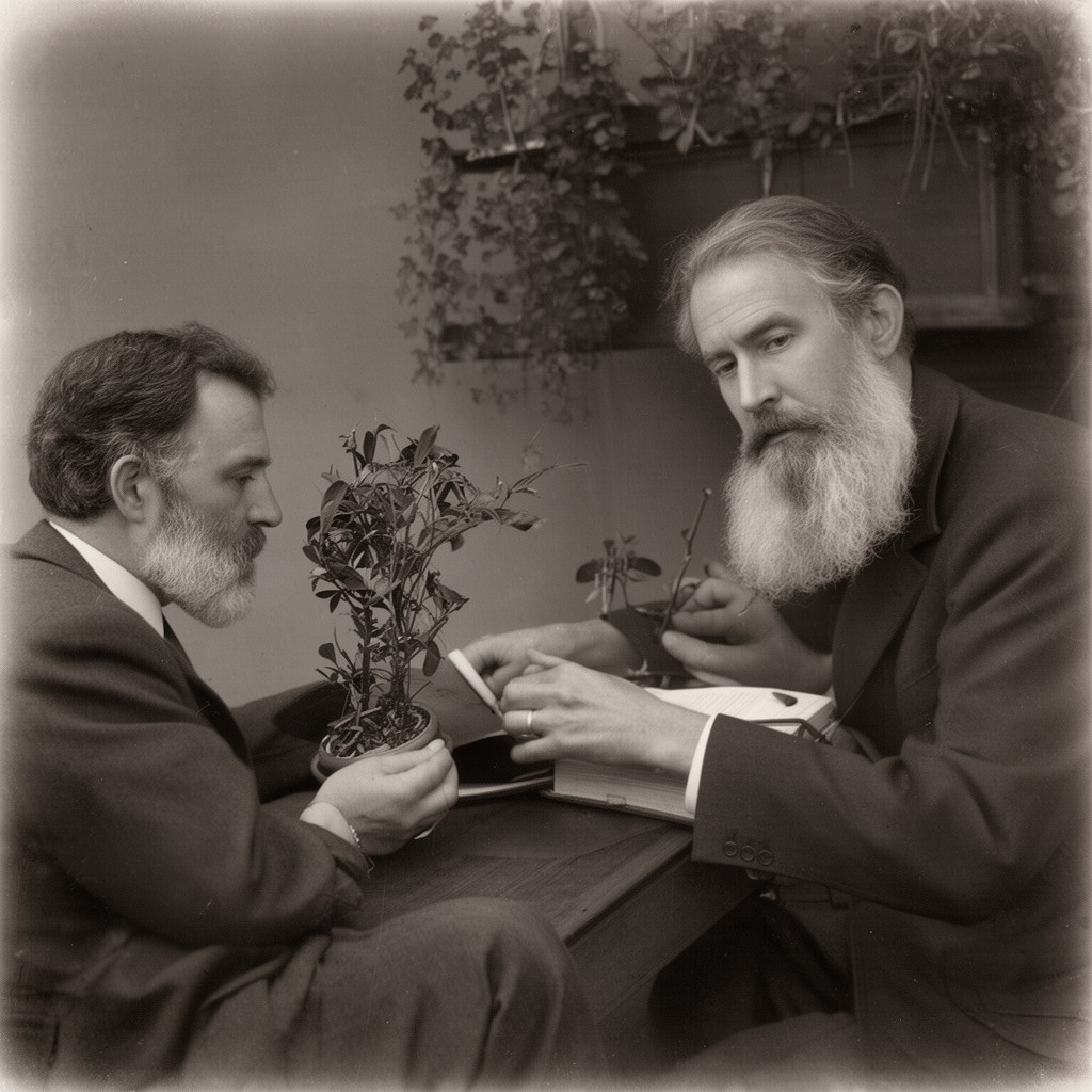 AI-generated illustration of Henry Chandler Cowles