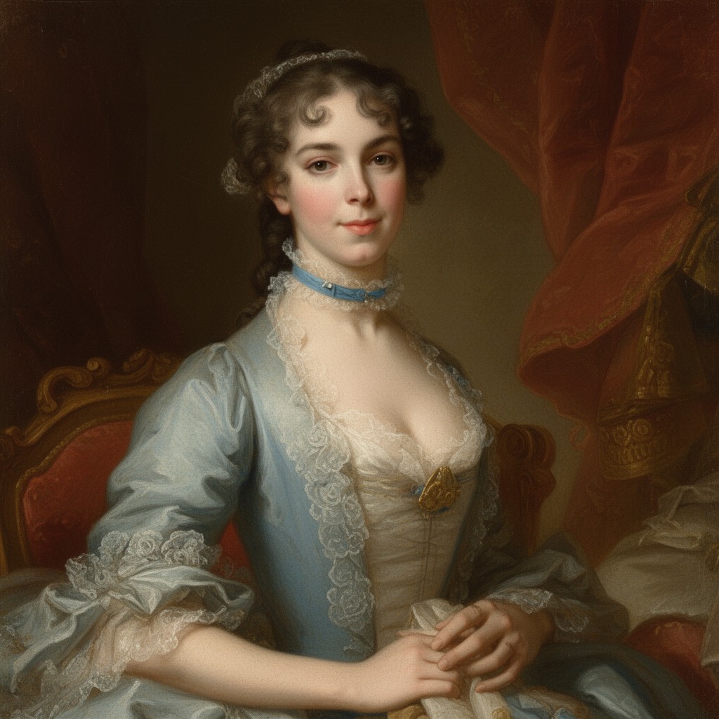 AI-generated illustration of Henrietta FitzJames