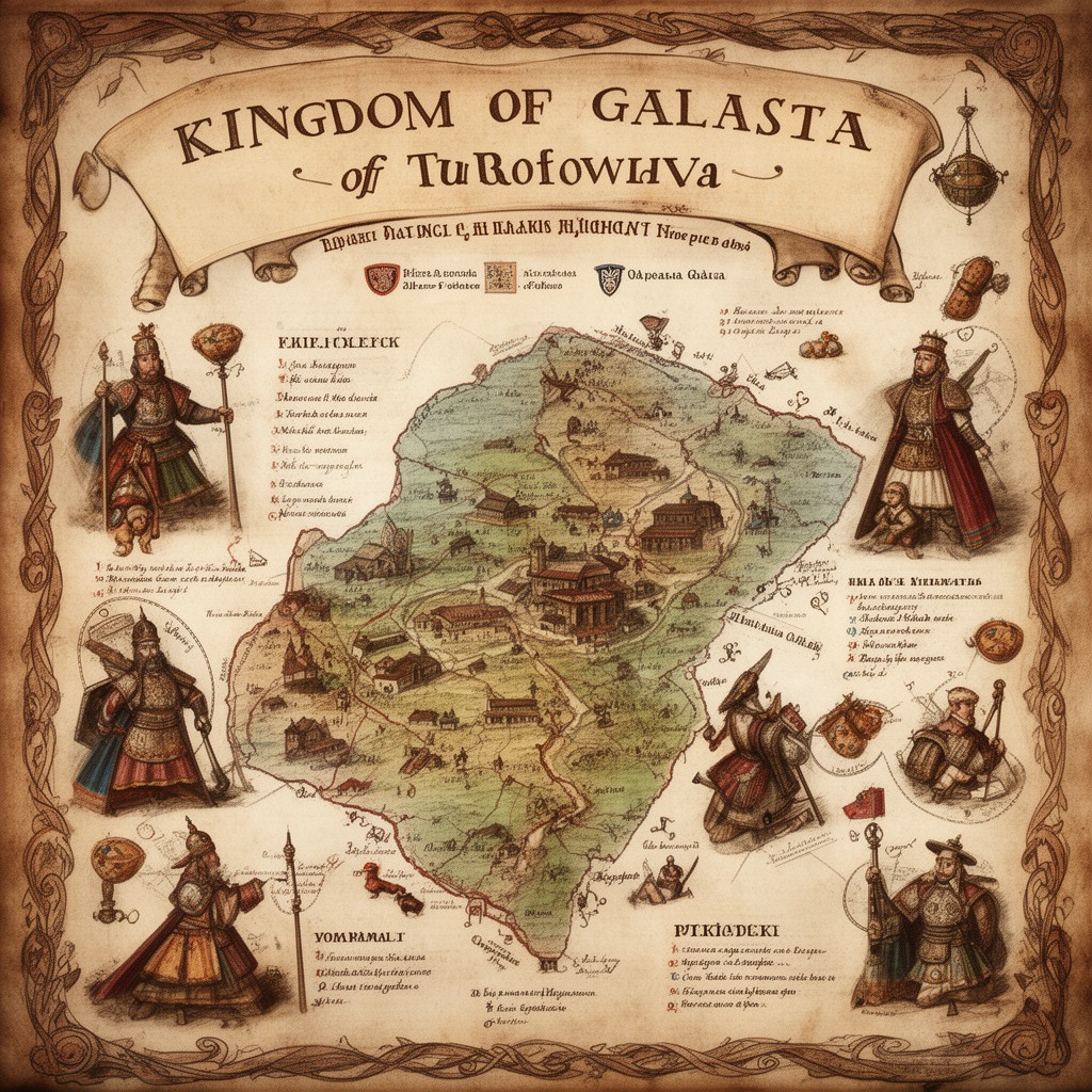 AI-generated illustration of Kingdom of Galicia–Volhynia