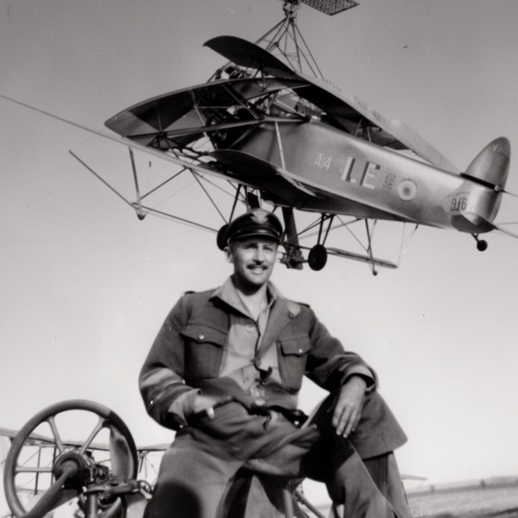 AI-generated illustration of Australian Flying Corps