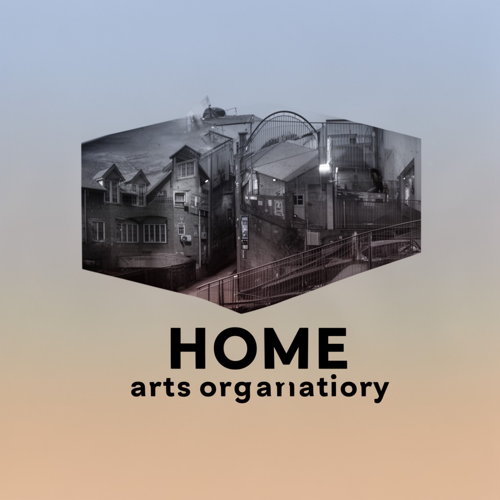 AI-generated illustration of HOME arts organisation