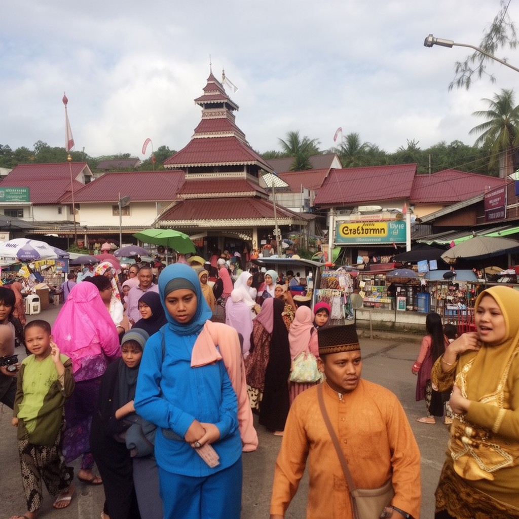 AI-generated illustration of Kelantan