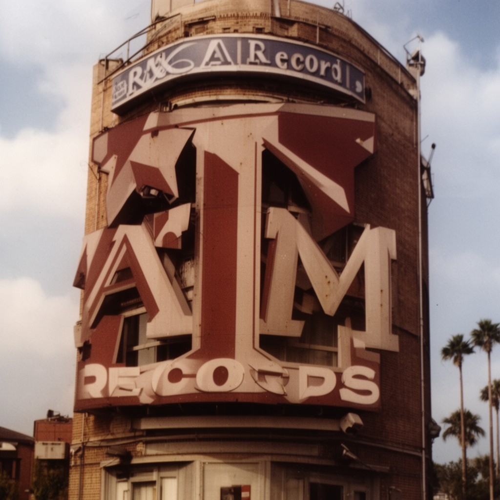 AI-generated illustration of A&M Records