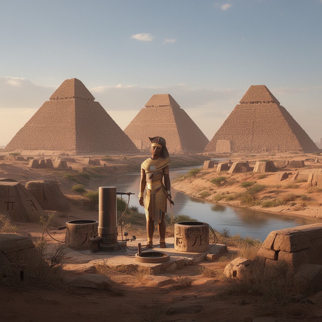 AI-generated illustration of Kingdom of Meroë