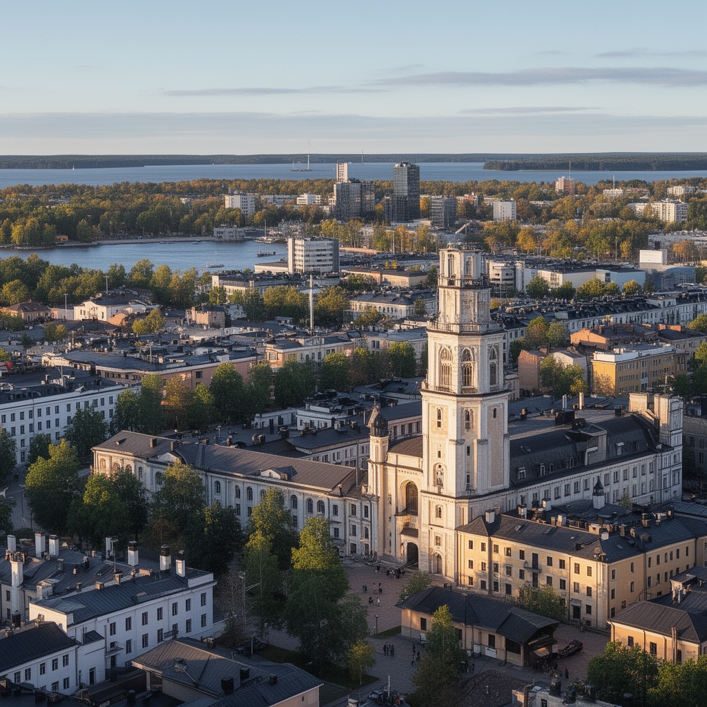 AI-generated illustration of Uusimaa