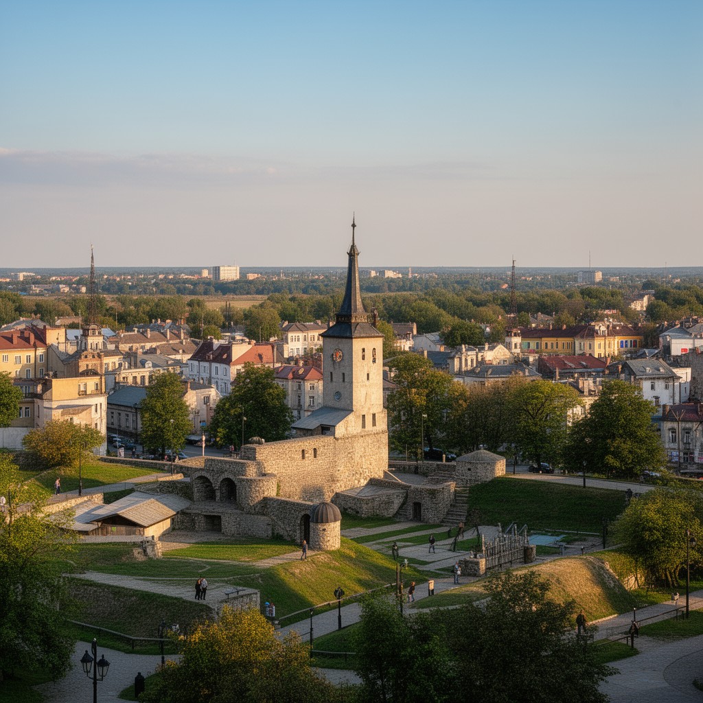 AI-generated illustration of Brest (Belarus)