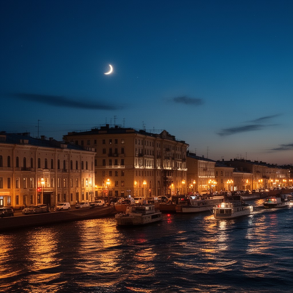 AI-generated illustration of White Nights
