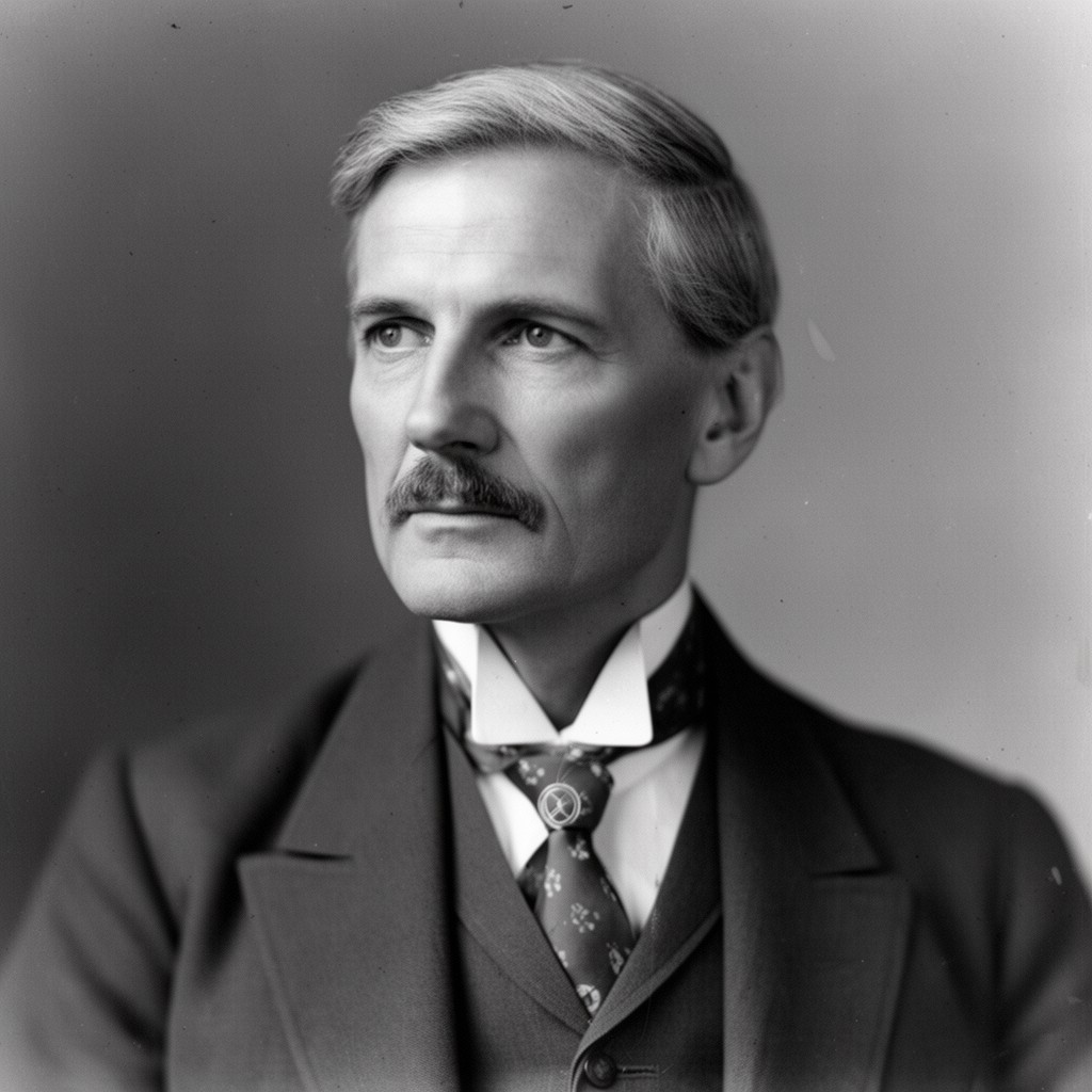 AI-generated illustration of Henry Lee Higginson