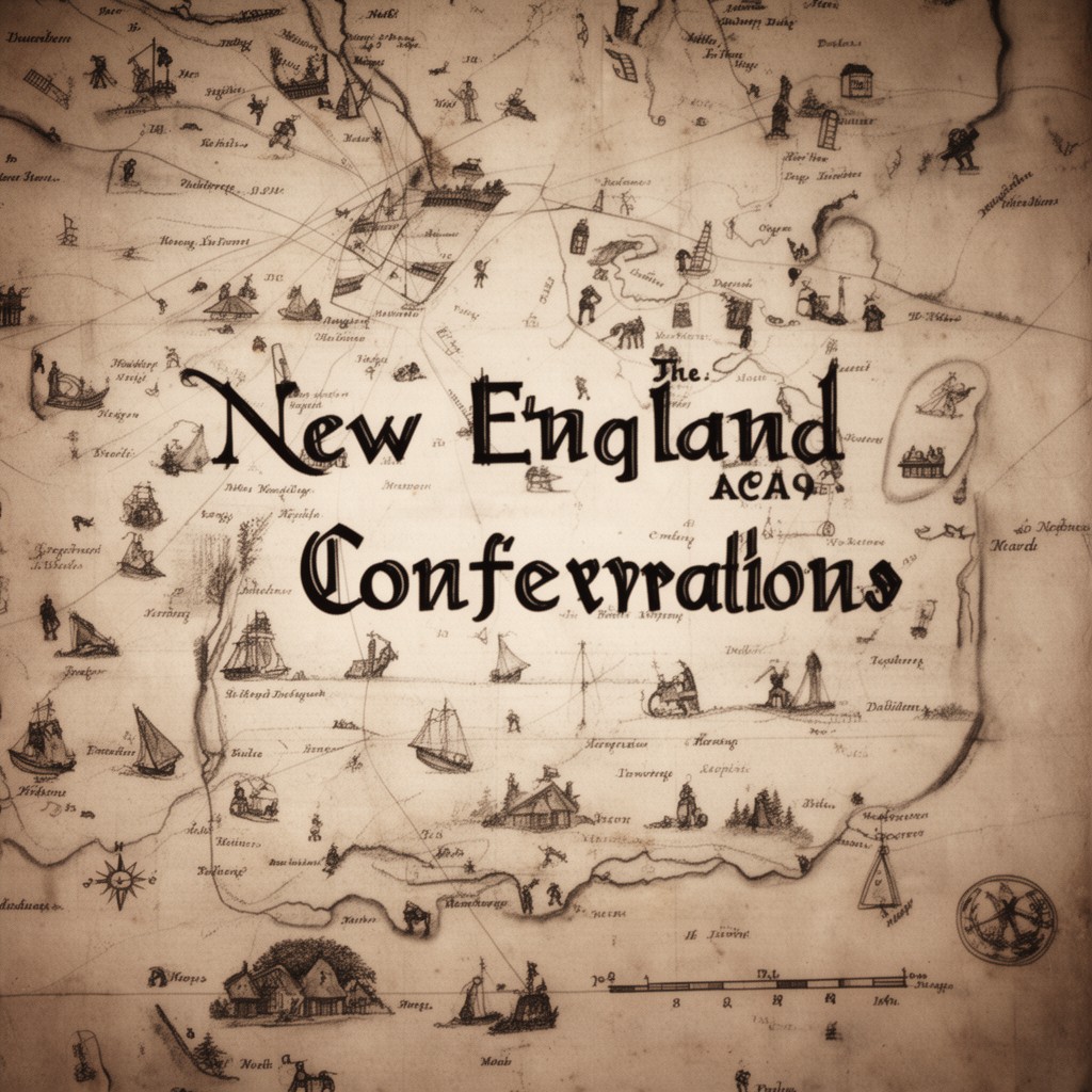AI-generated illustration of New England Confederation