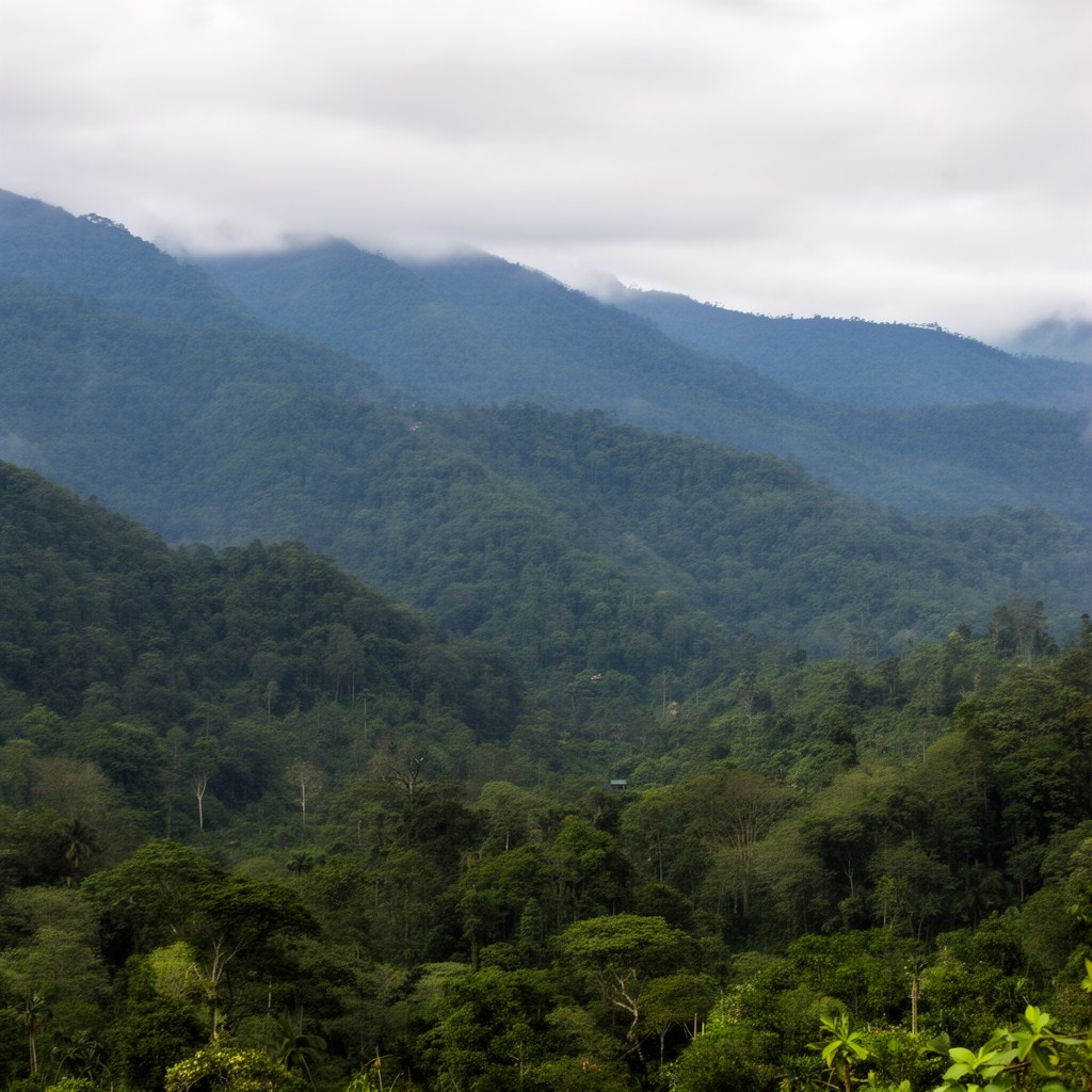 AI-generated illustration of Mizoram