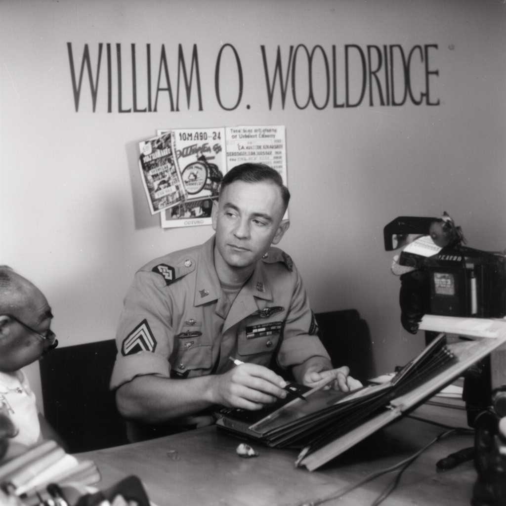 AI-generated illustration of William O. Wooldridge