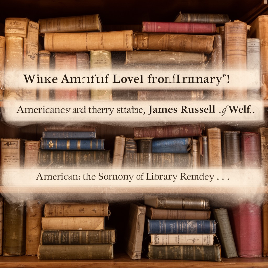 AI-generated illustration of Among My Books
