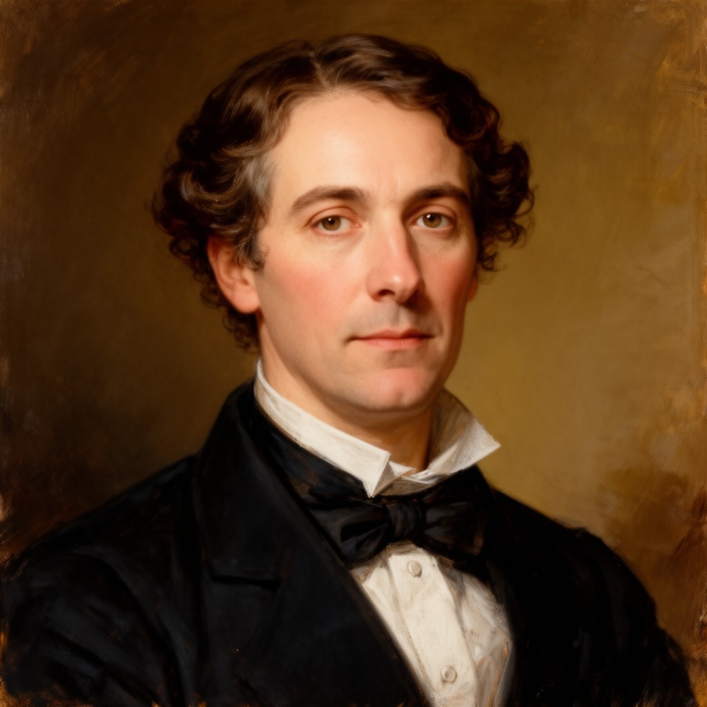 AI-generated illustration of Frances Dunlap Lowell