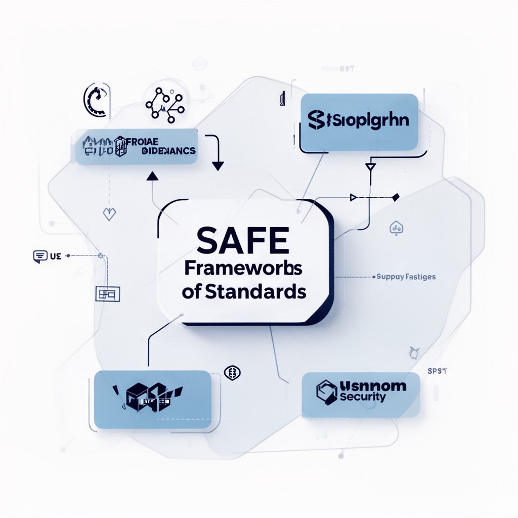 AI-generated illustration of SAFE Framework of Standards