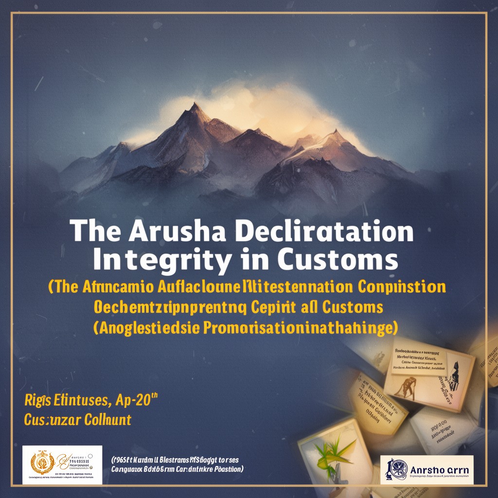 AI-generated illustration of Arusha Declaration on Integrity in Customs