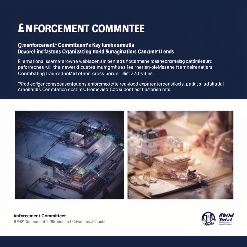 AI-generated illustration of Enforcement Committee