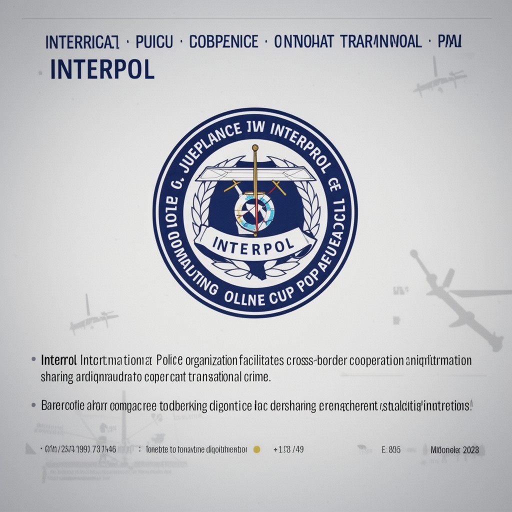 AI-generated illustration of Interpol