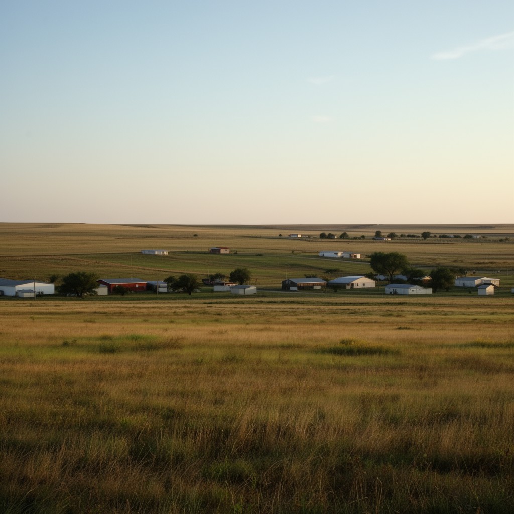 AI-generated illustration of Ellis County, Oklahoma