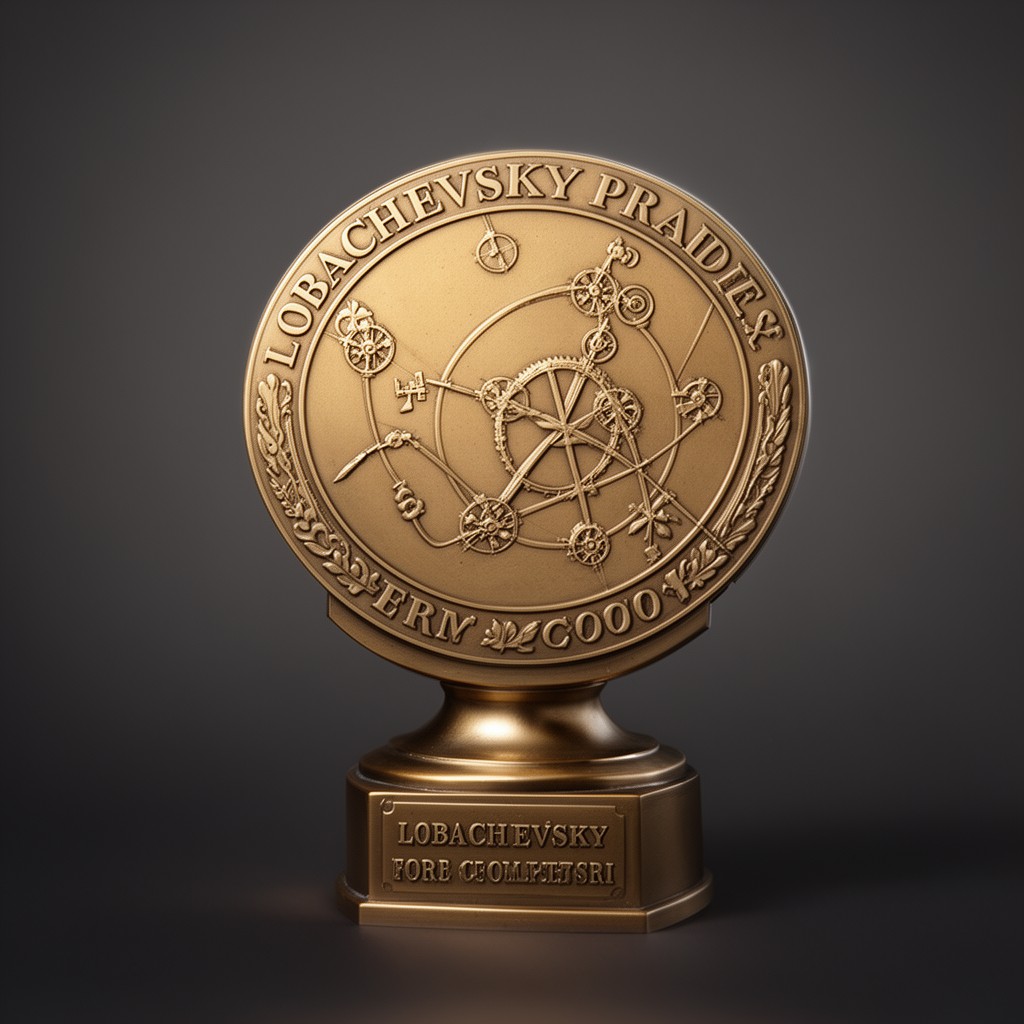AI-generated illustration of Lobachevsky Prize