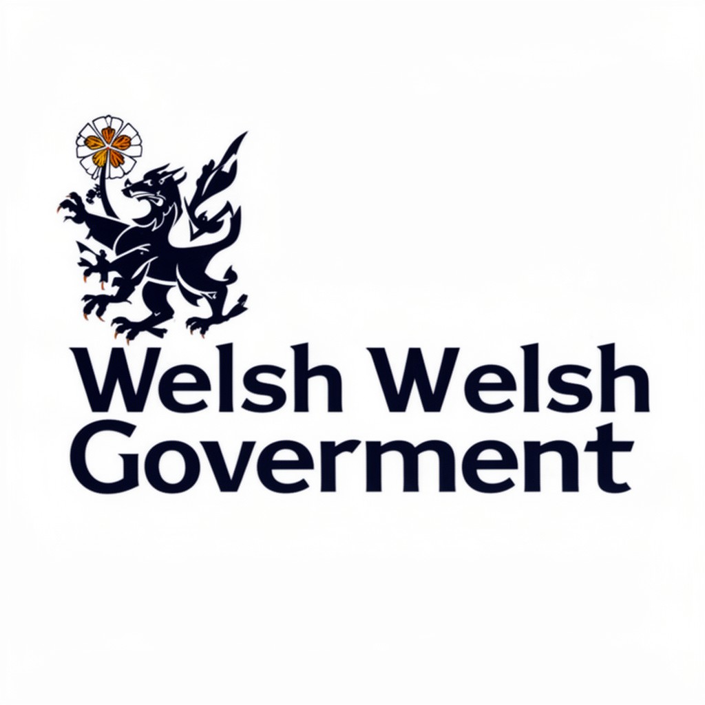 AI-generated illustration of Welsh Government