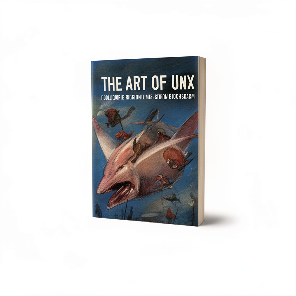 AI-generated illustration of The Art of Unix Programming