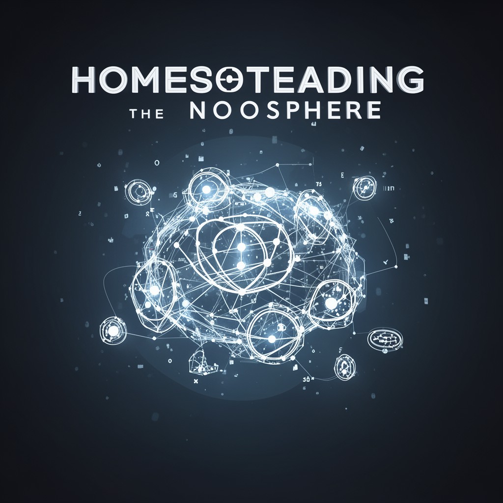 AI-generated illustration of Homesteading the Noosphere