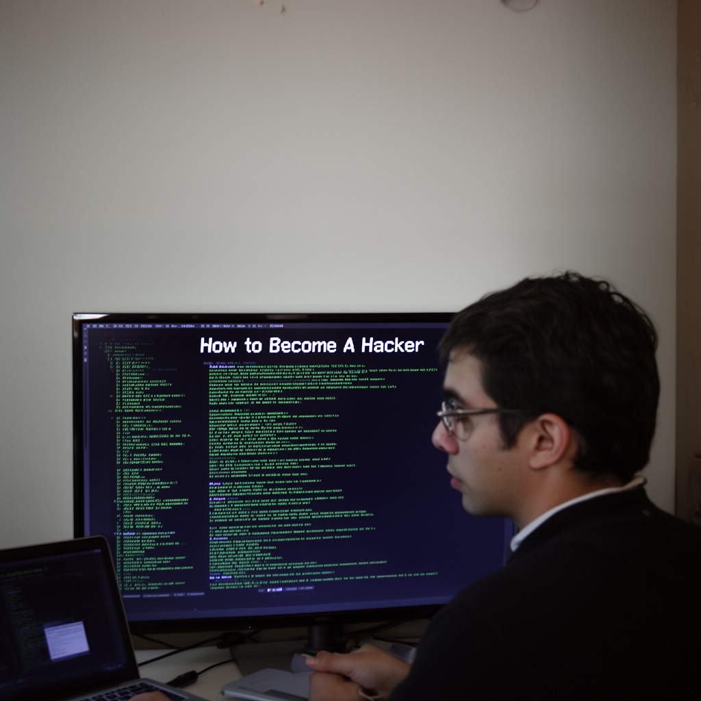 AI-generated illustration of How To Become A Hacker