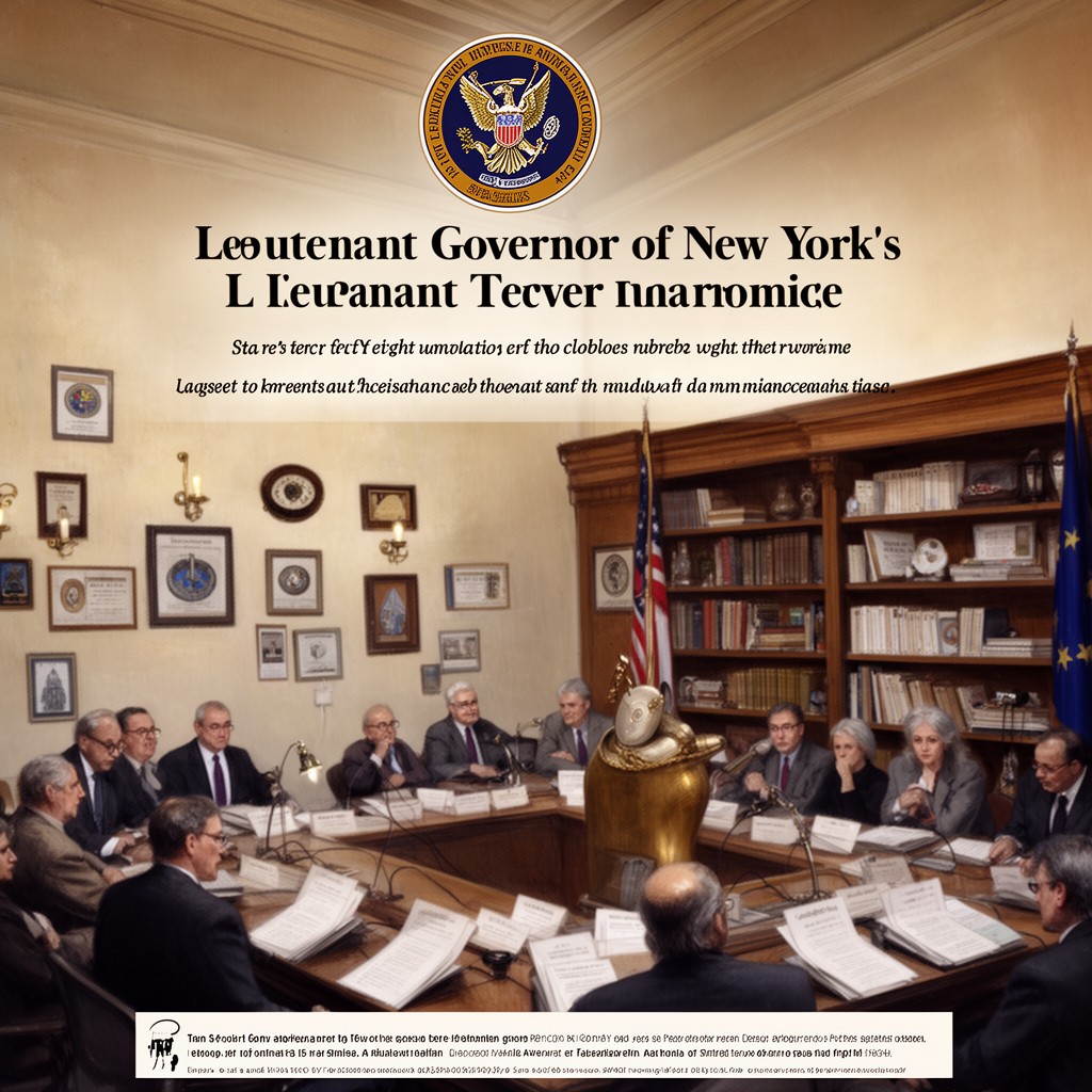 AI-generated illustration of Lieutenant Governor of New York