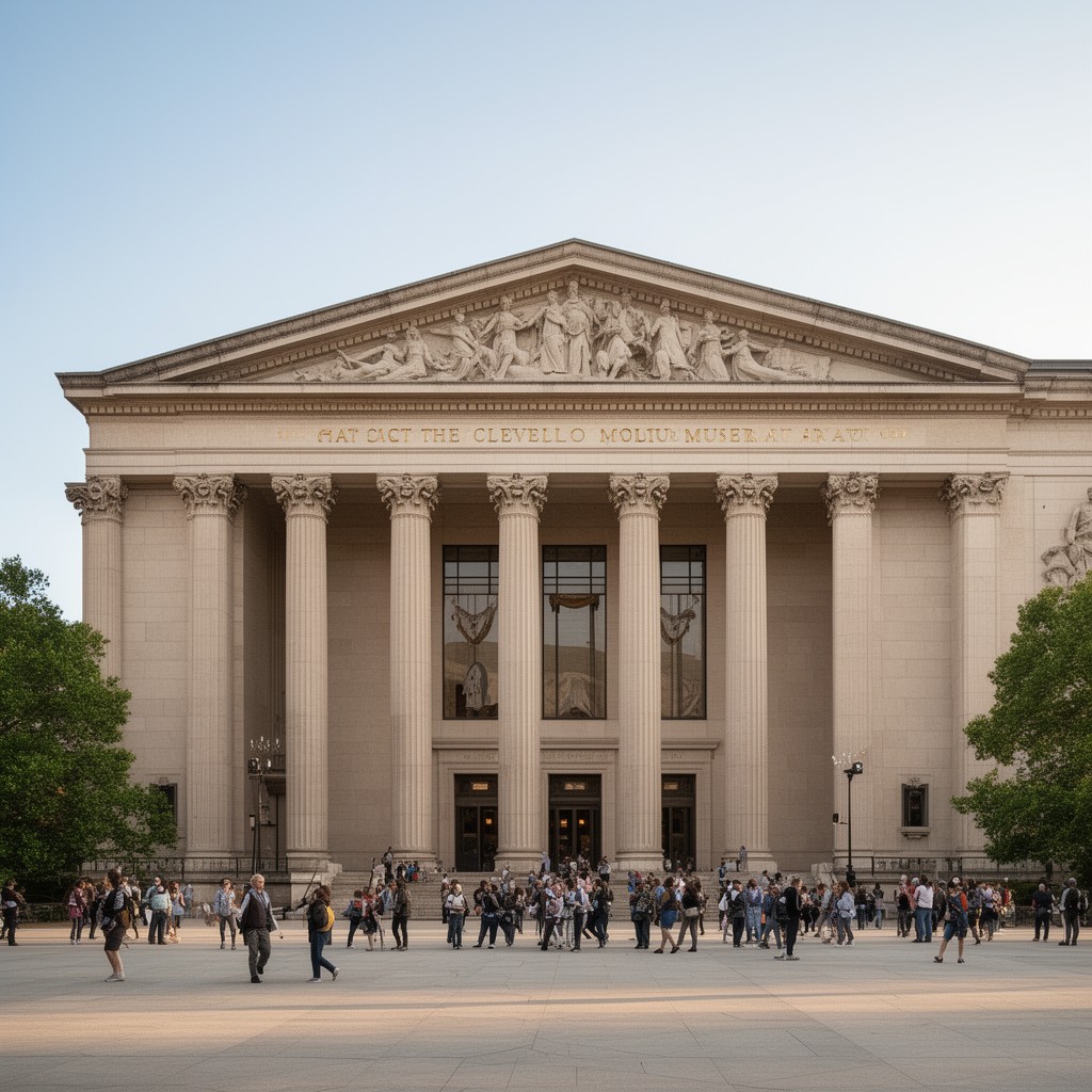AI-generated illustration of Cleveland Museum of Art