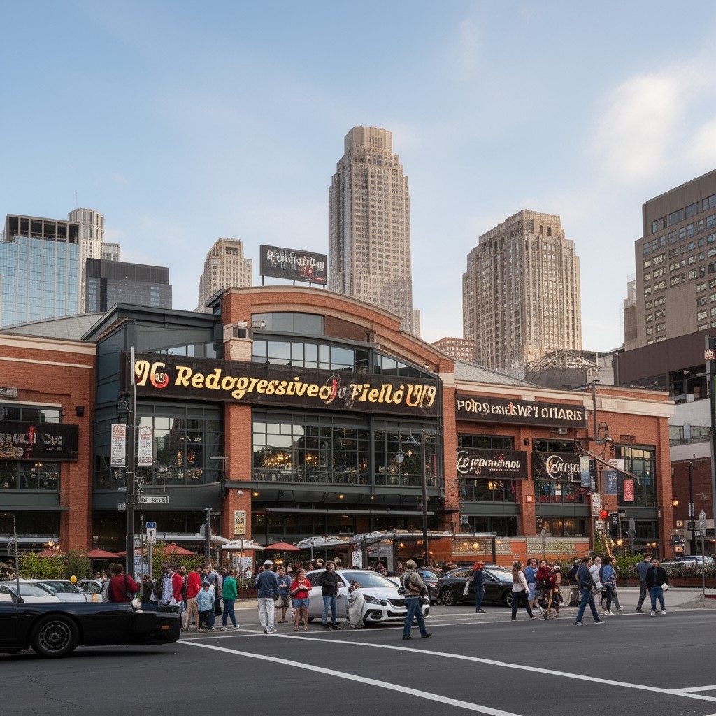AI-generated illustration of Progressive Field