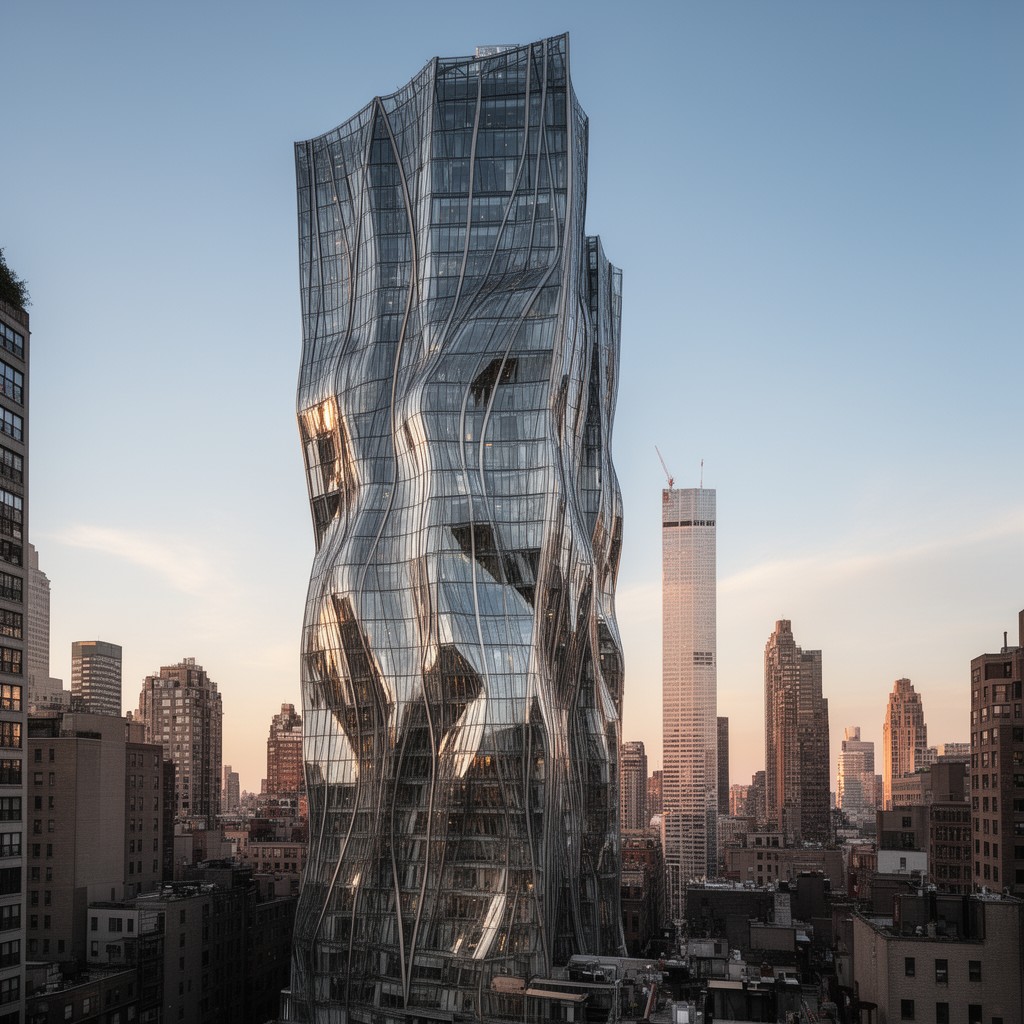 AI-generated illustration of 8 Spruce Street