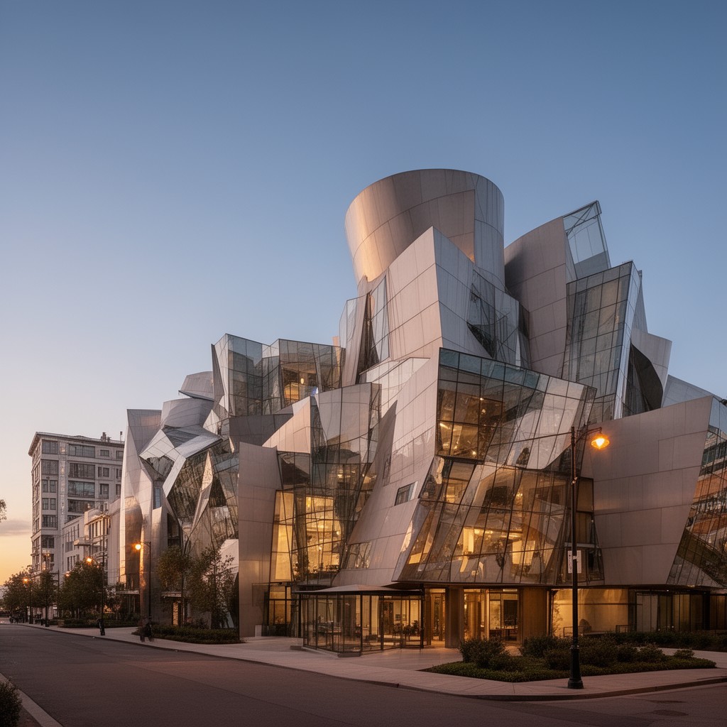 AI-generated illustration of Gehry Partners, LLP
