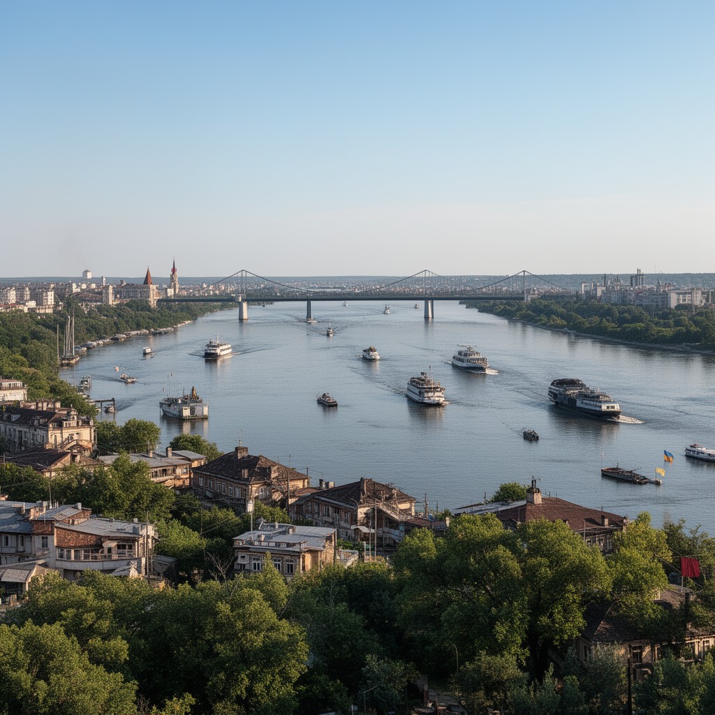 AI-generated illustration of Dnieper