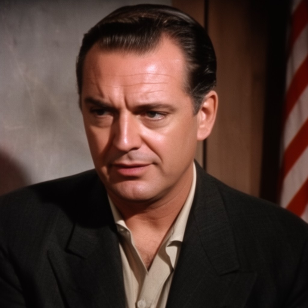 AI-generated illustration of Robert Aldrich