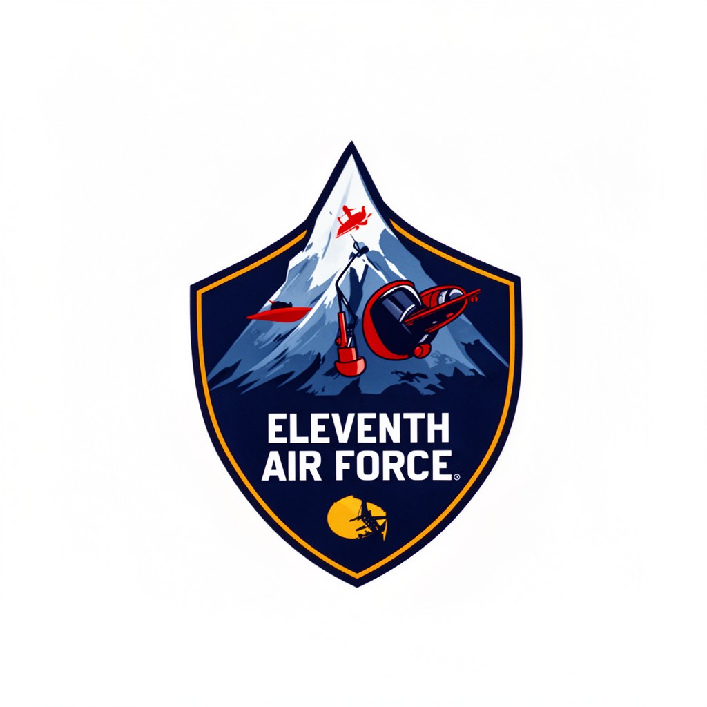 AI-generated illustration of Eleventh Air Force
