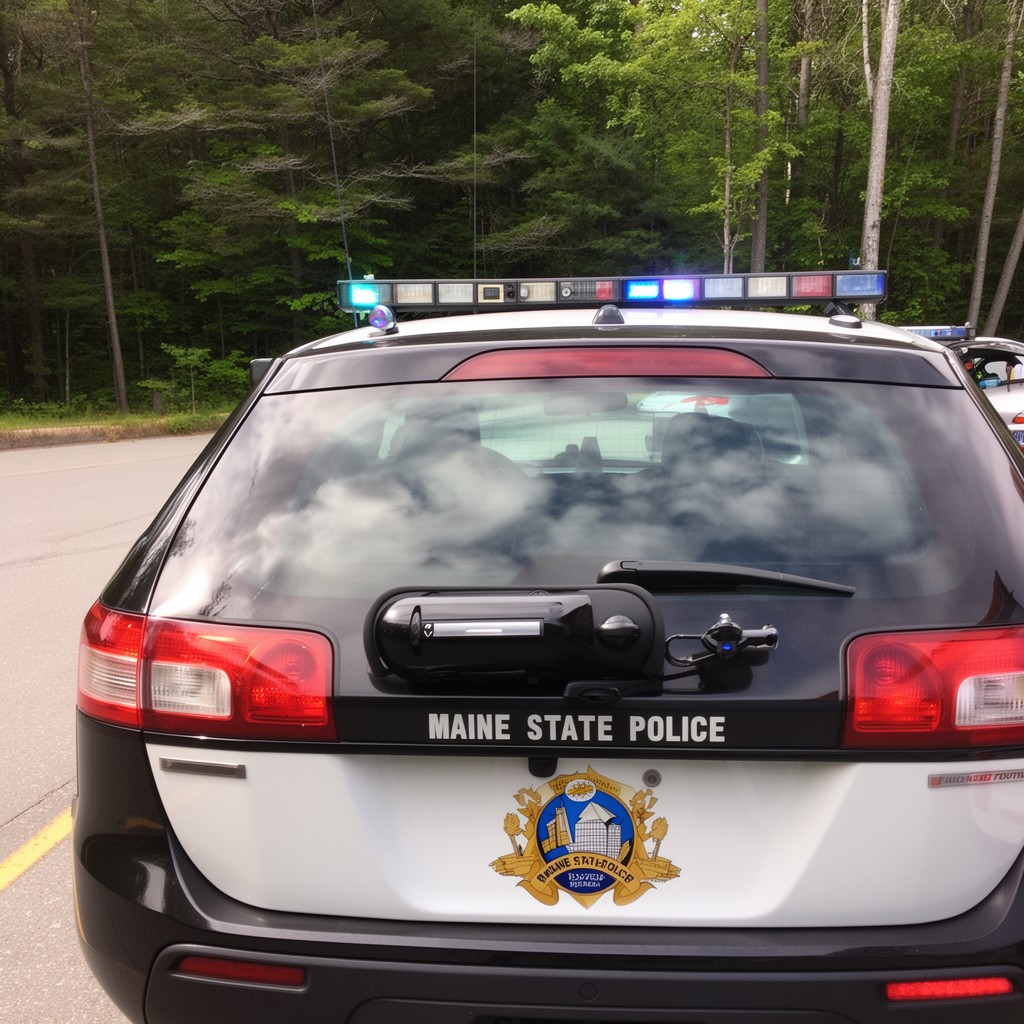 AI-generated illustration of Maine State Police