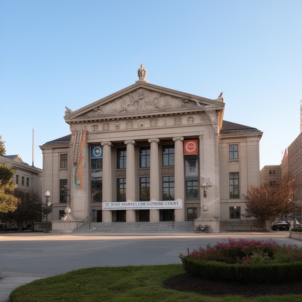 AI-generated illustration of Washington Supreme Court