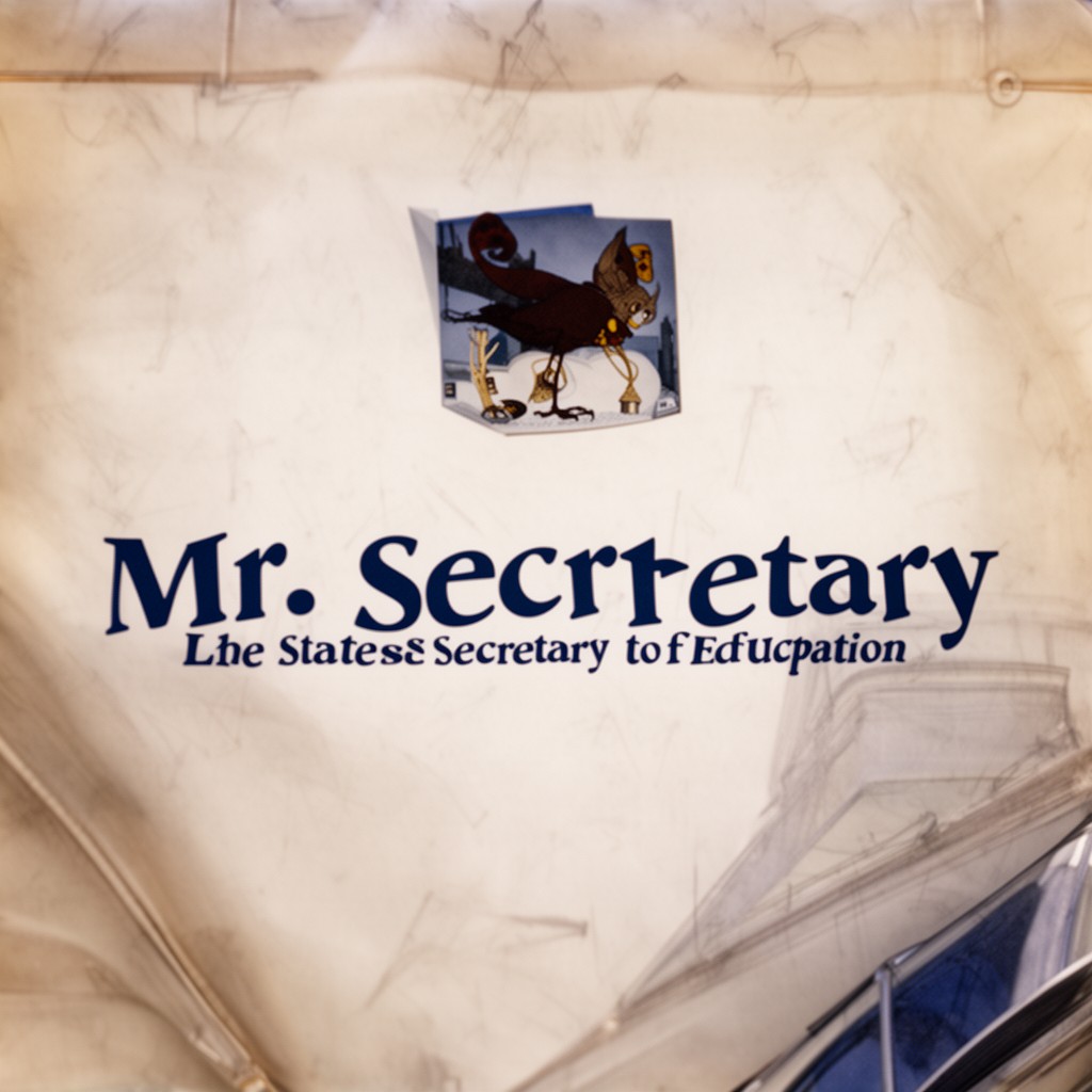 AI-generated illustration of Mr. Secretary