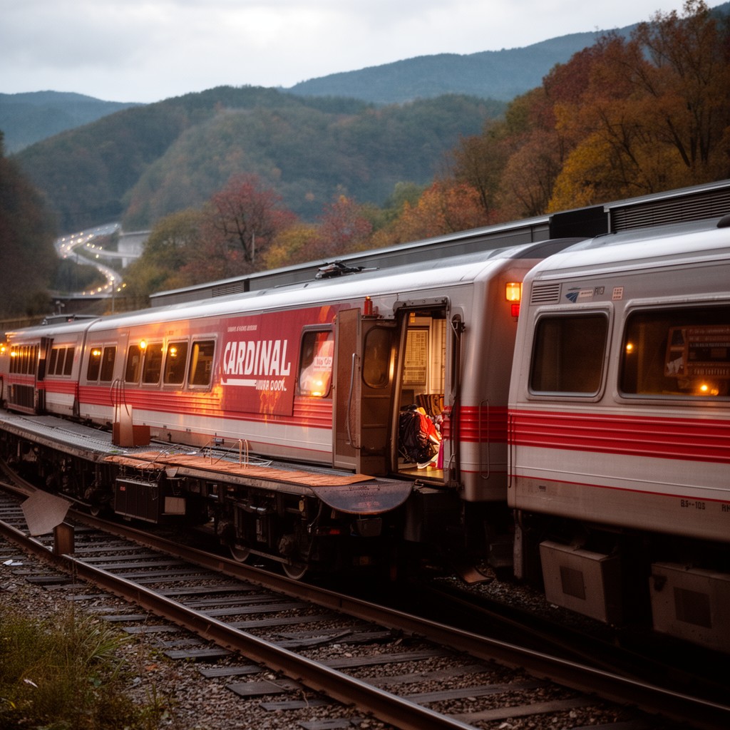 AI-generated illustration of Cardinal (train)