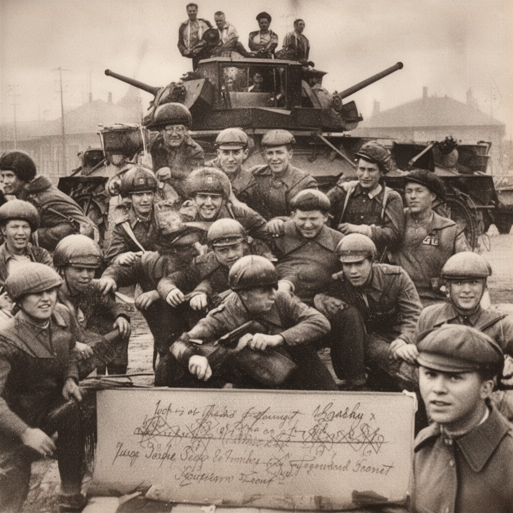AI-generated illustration of Southern Front